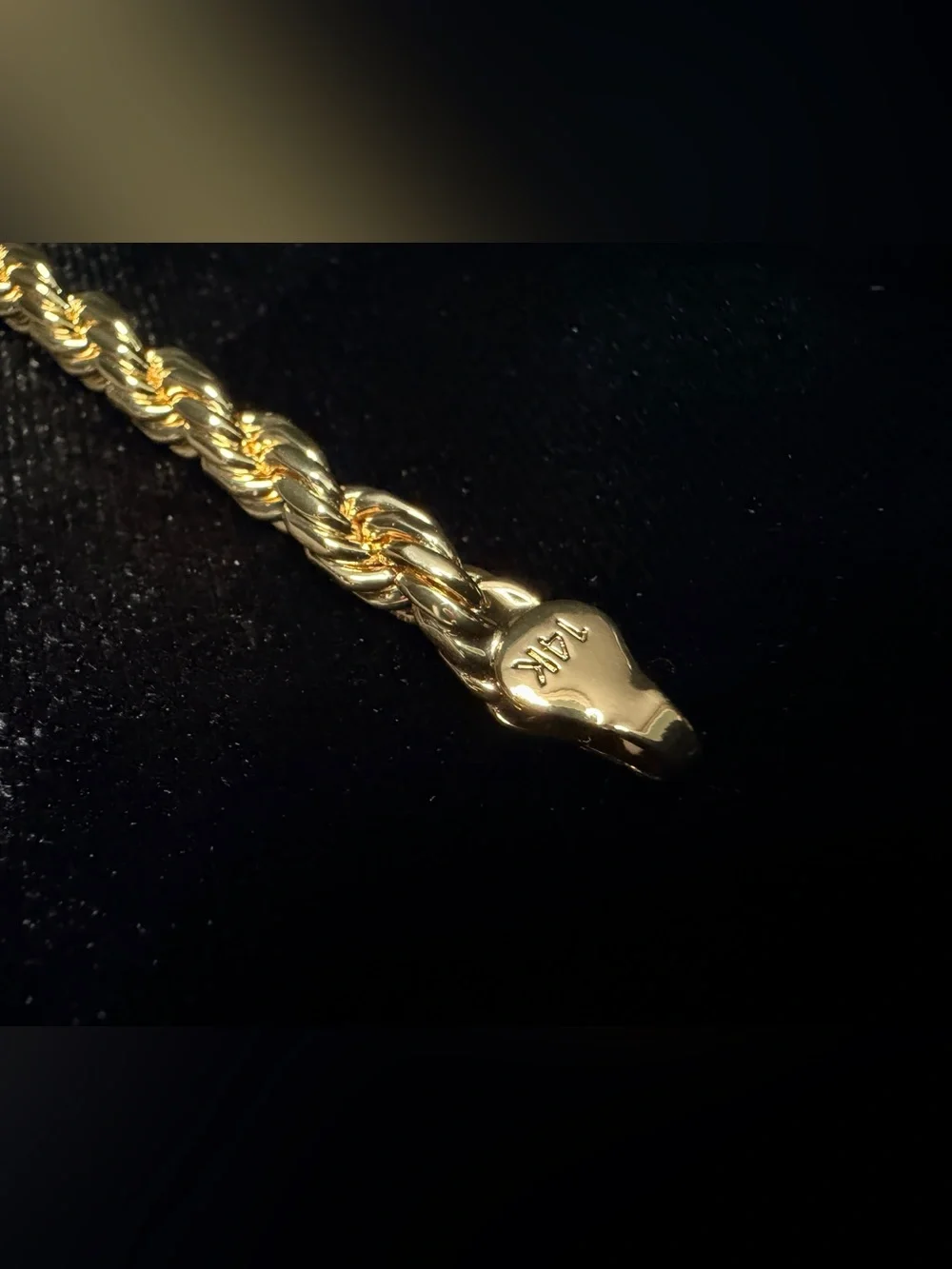 Rope Bracelet 9in 5MM 14K Stamped Gold Filled Brand New